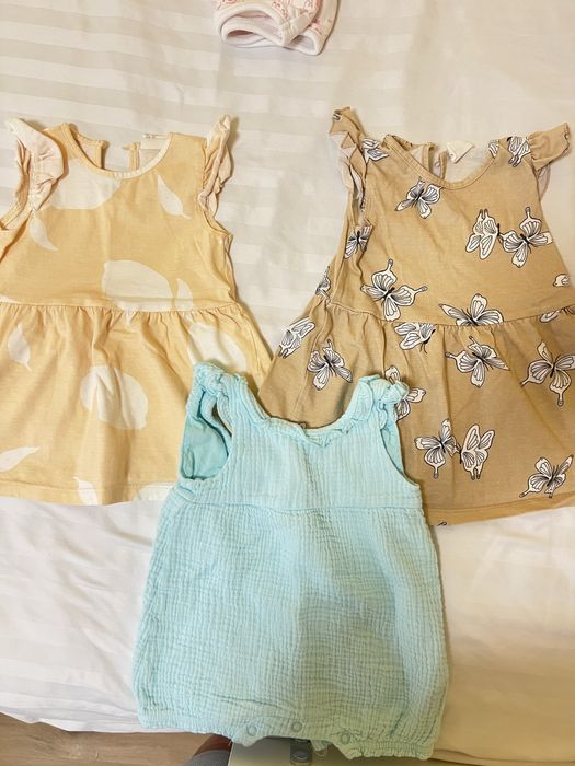 Рокли H&M 68 размер и гащеризон 62 размер