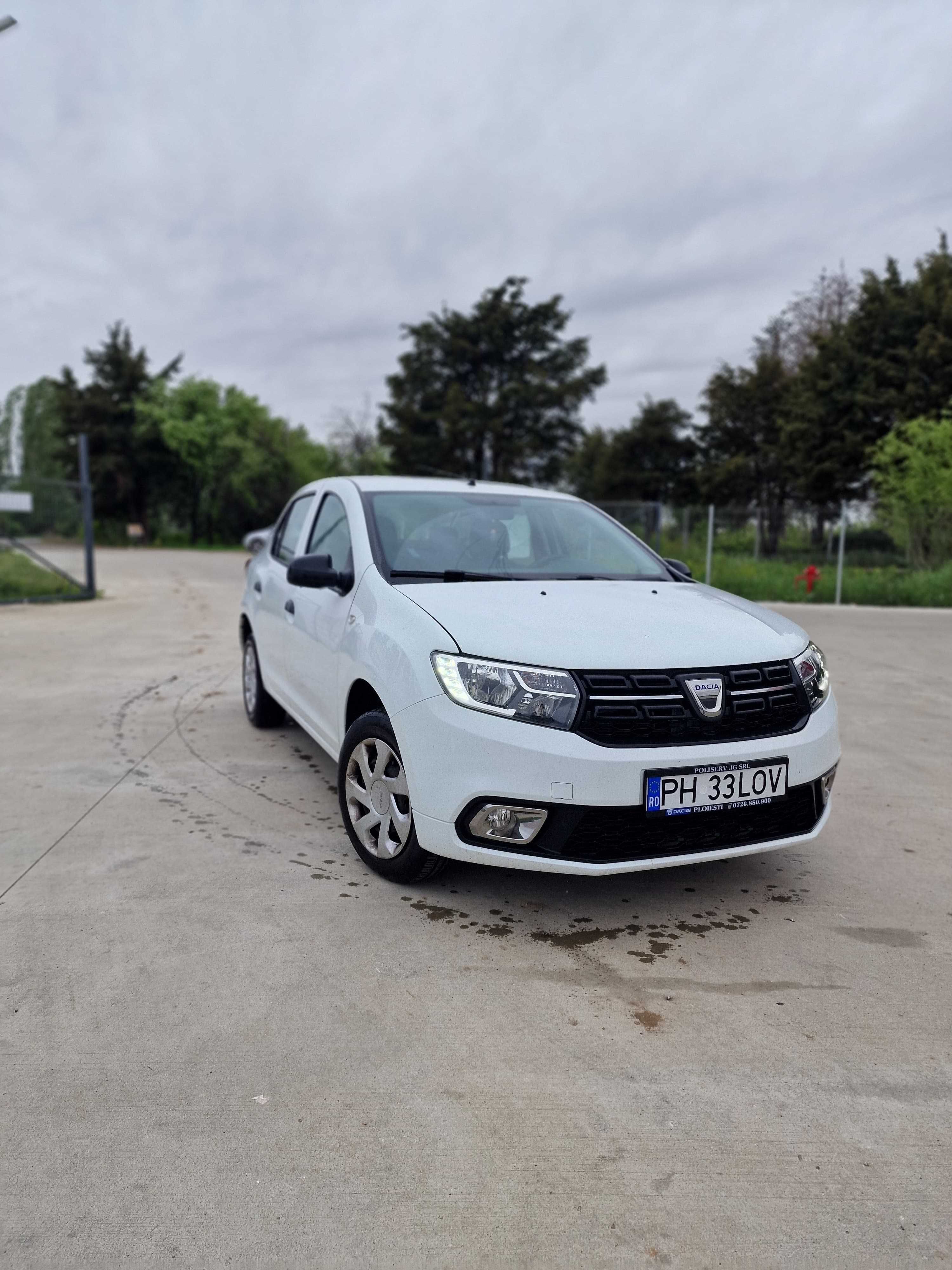 Vand Dacia Logan Alb 49000km - 2019