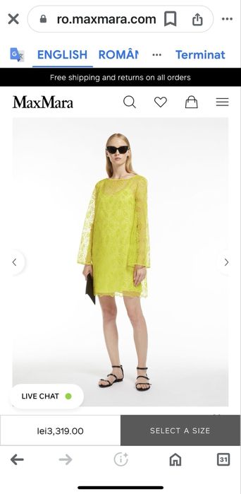 Rochie de ocazie Max Mara