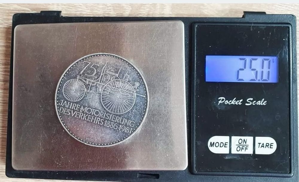 Medalie aniversară Daimler Benz