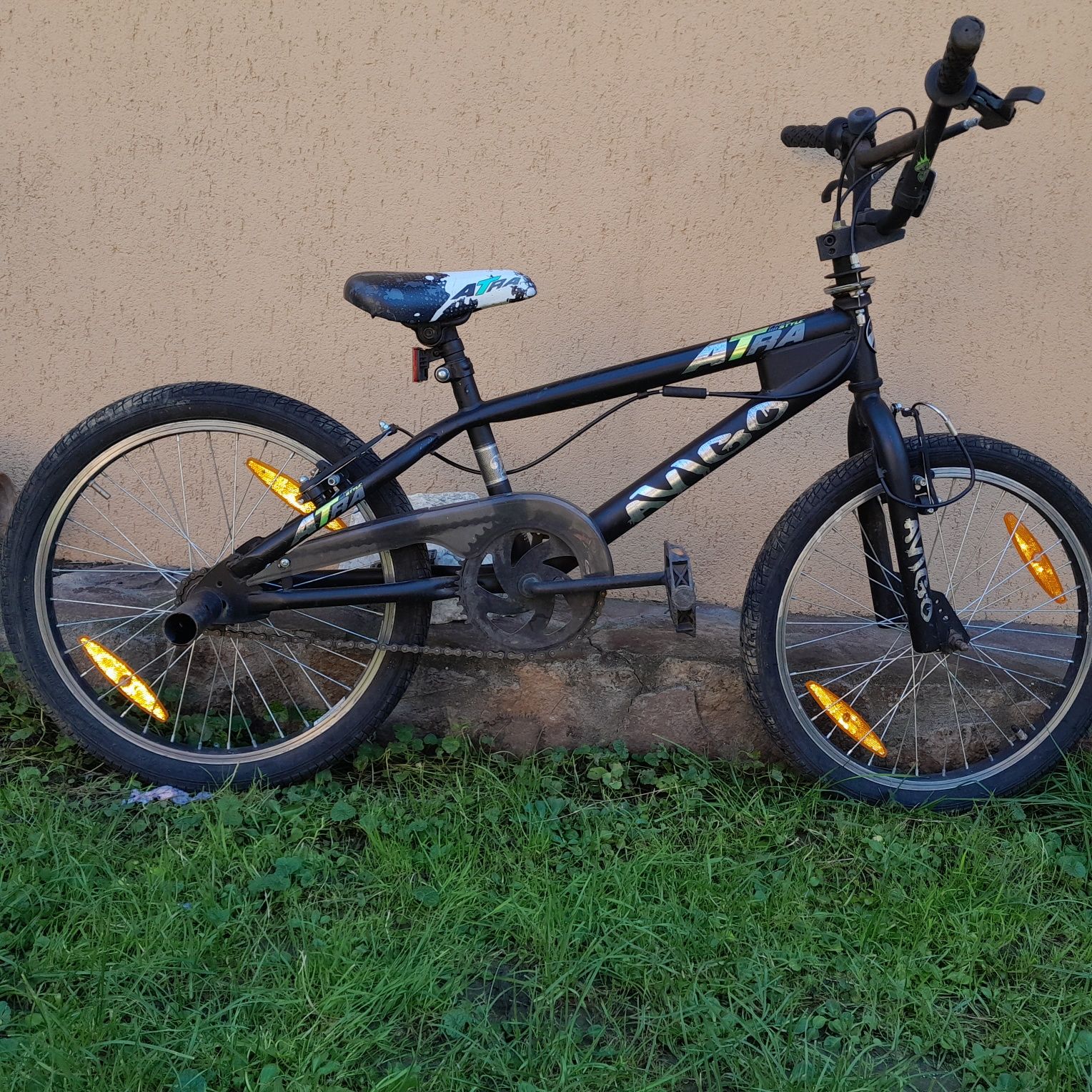 Bicicleta BMX negru