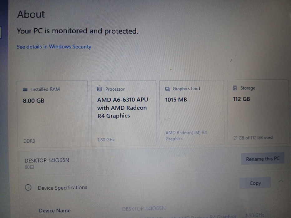 Vand laptop Lenovo G50-45