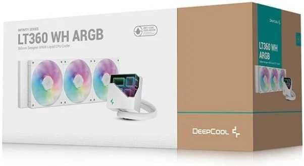 [НОВОЕ] Водяное охлаждение DEEPCOOL LT360 WH ARGB