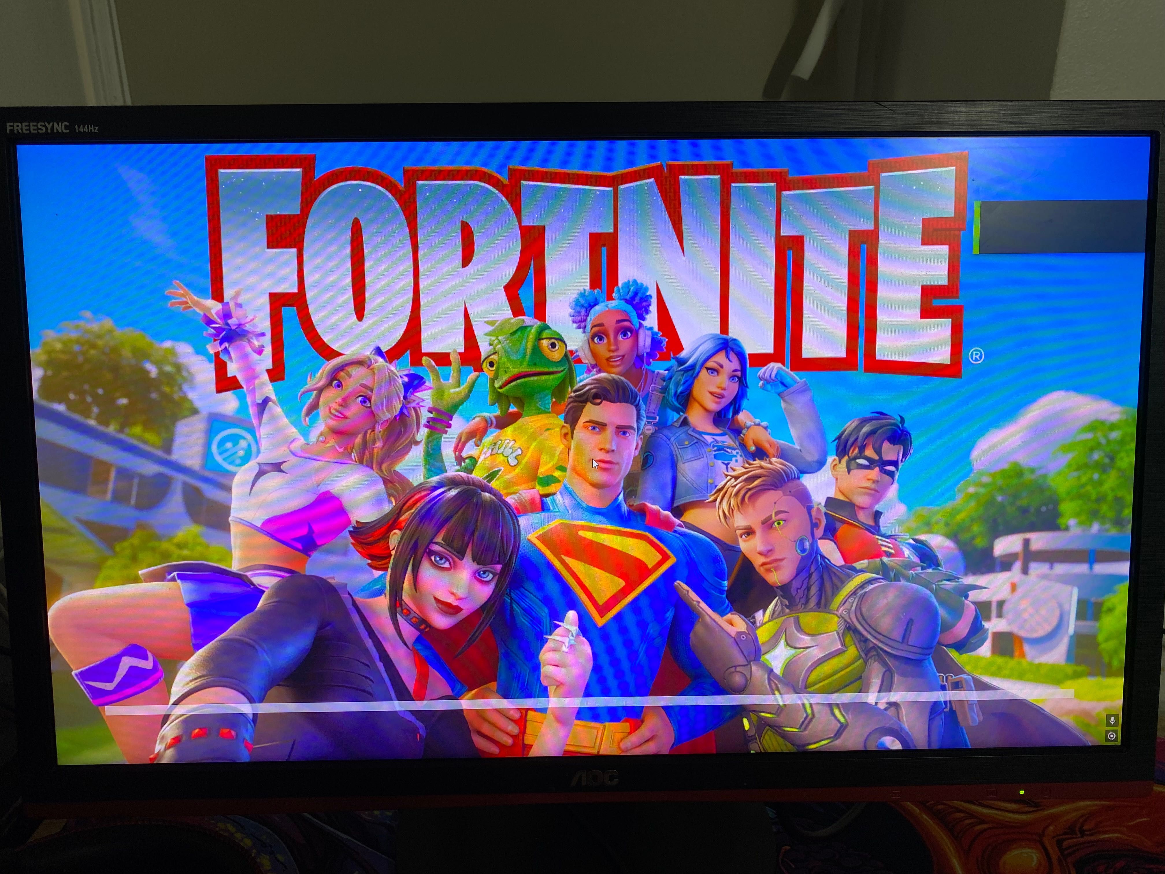 Vand monitor AOC 144hz 24,5 inch