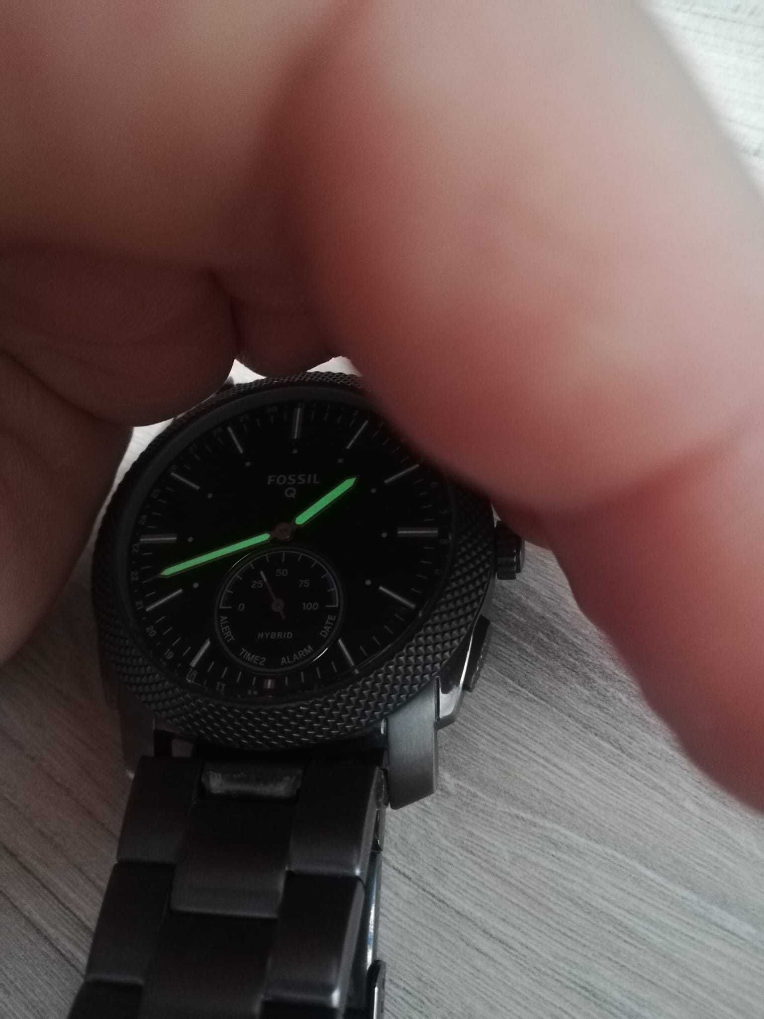 Ceas Fossil Hybrid Smartwatch Q Machine FTW1166