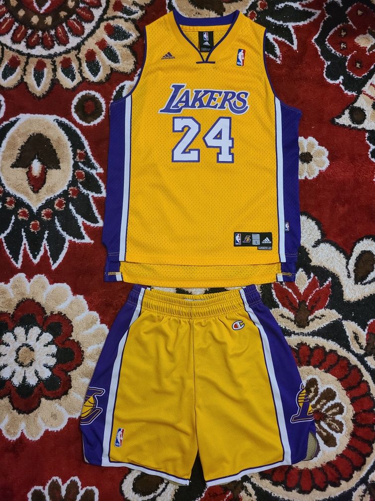 Compleu Costum Echipament ( Jersey & Short ) LA Lakers Kobe Bryant NBA