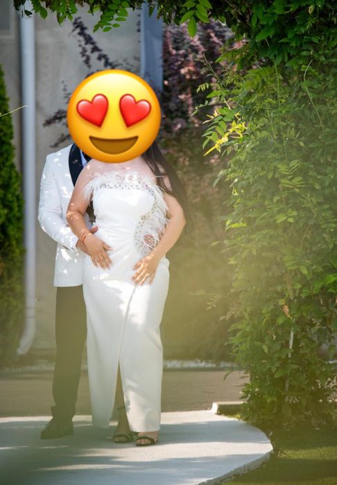 Rochie albă-nuntă sau cununie