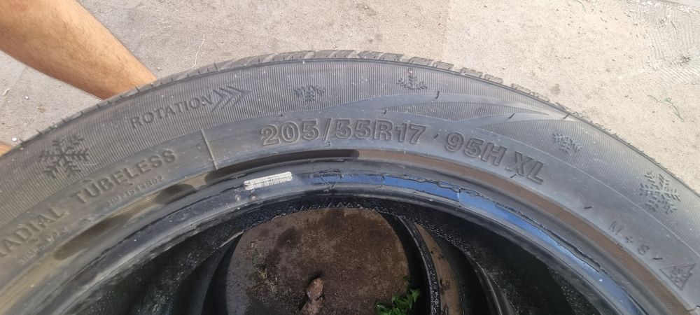 Резина новая не прошла даже сезона