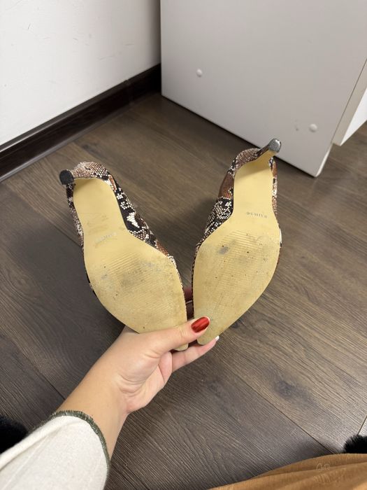 Botine din piele ecologica