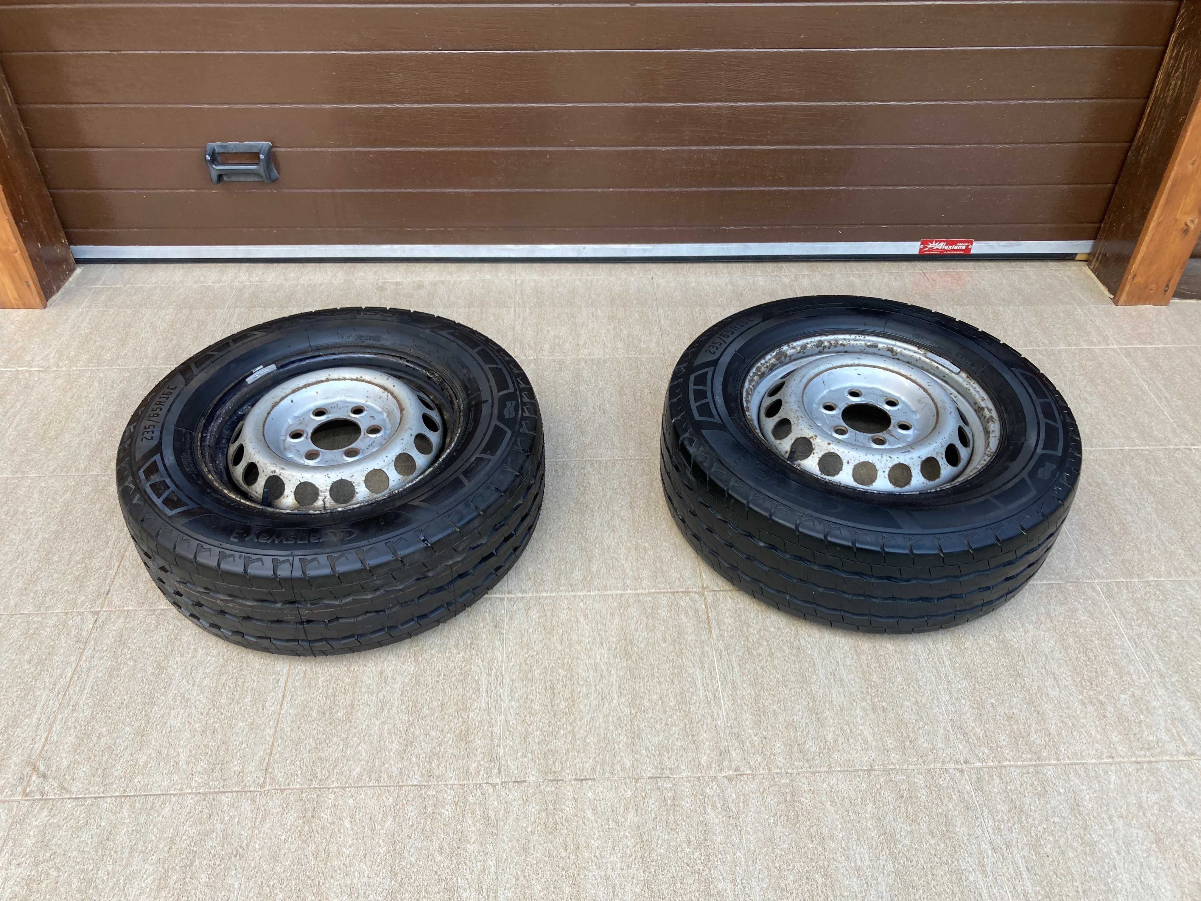 Roata 235/65R16C Mercedes Sprinter - DOT1124 - 6x130 - anvelope noi