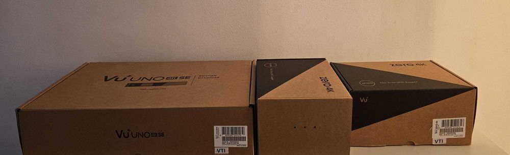 Receptor satelit VU+Uno 4KSE/ Vu+ Zero 4K