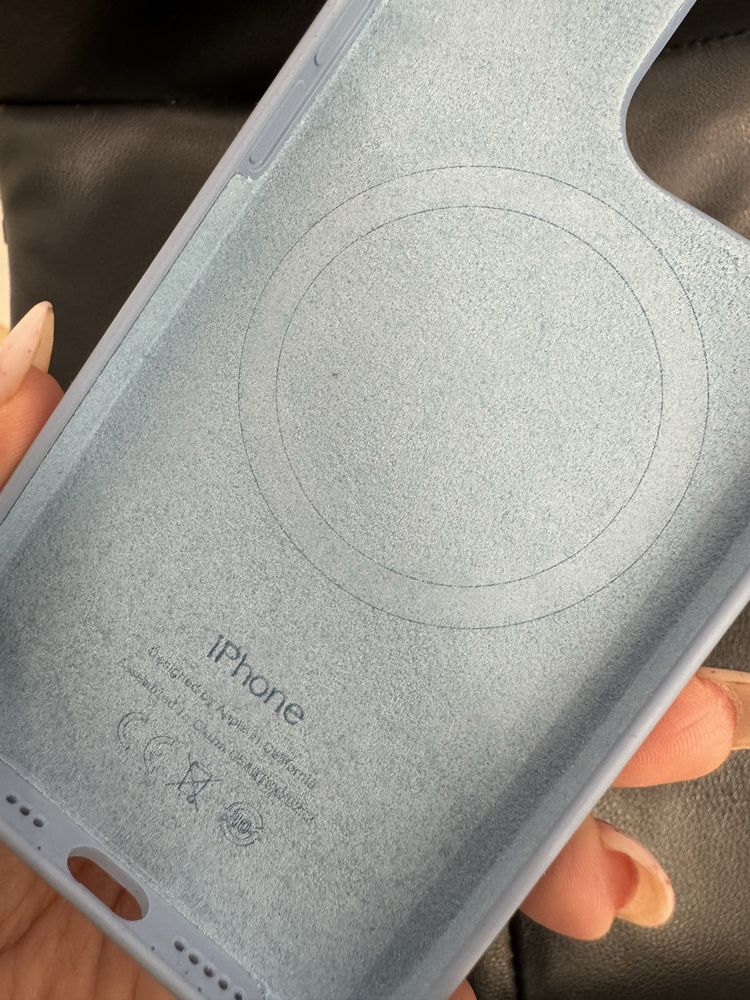 Оригинален син Cloud Blue калъф iPhone 13 pro