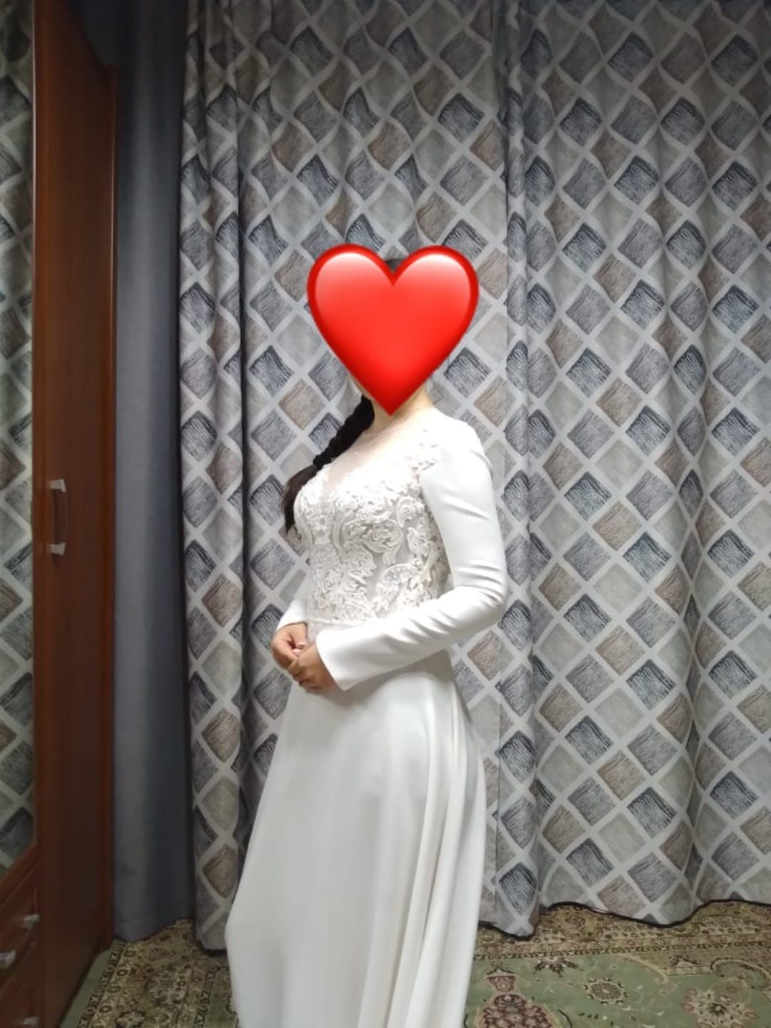 Белое платье на свадьбу и узату