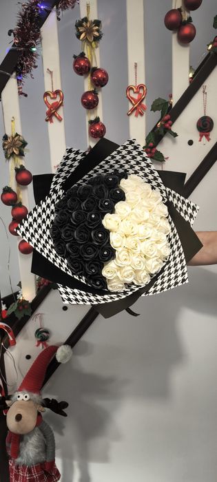 Buchet trandafiri sapun