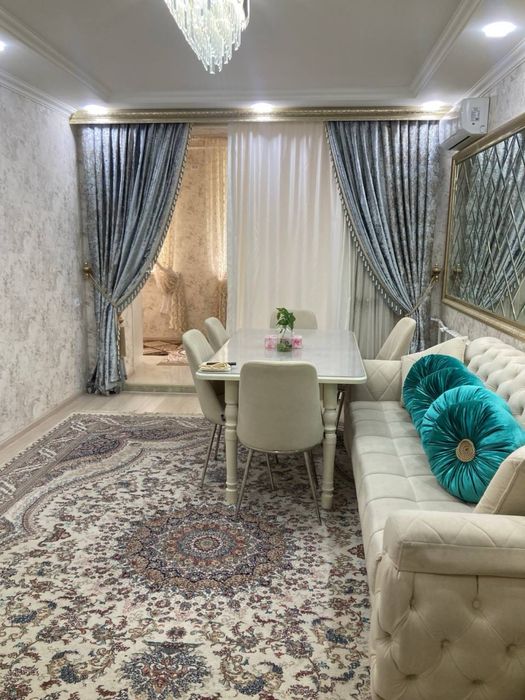 Чиланзар 2кв 3/4/4 72кв.м хороший ремонт с мебелью и техникой