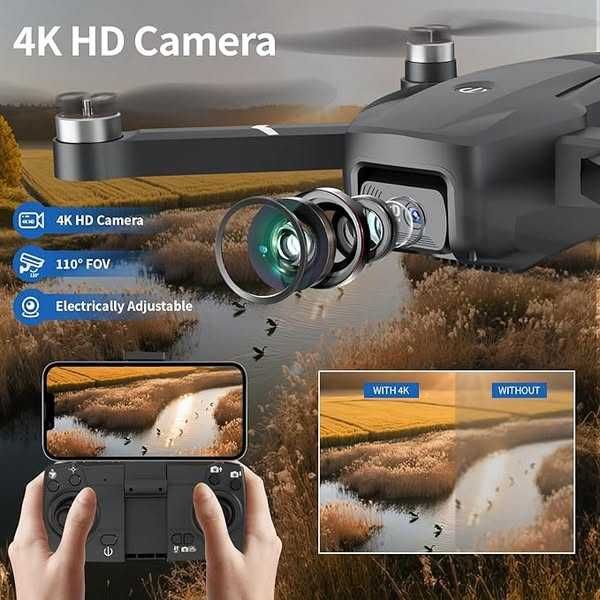 Dronă Toladrone TL16GPS cu cameră 4K, dronă cu GPS