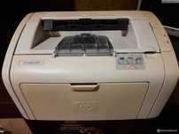 Принтер HP LaserJet 1018/Лазерный/А4 цена 45000тг цена до сентября 25г