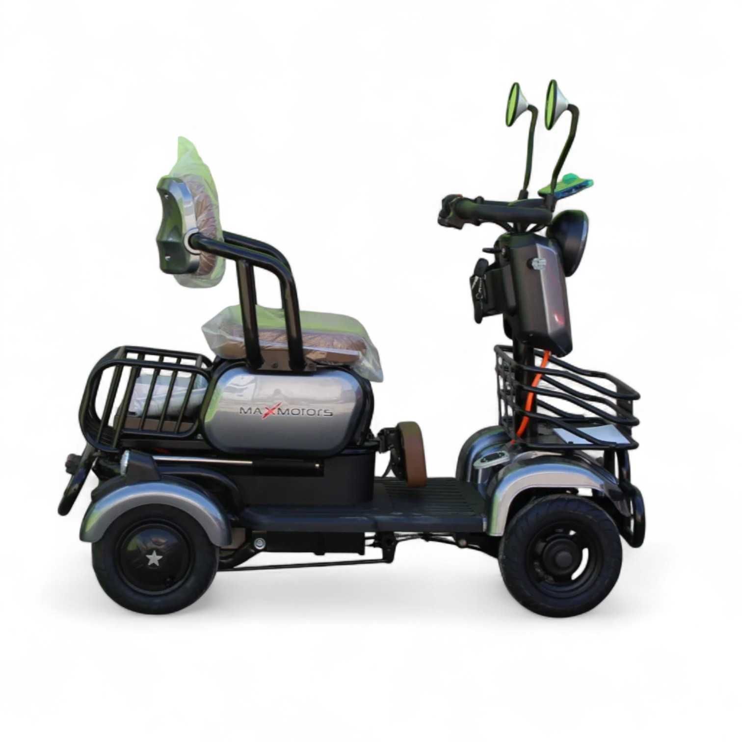 Електрическа триместна четириколка MaxMotors Х4 1500W - GRAY