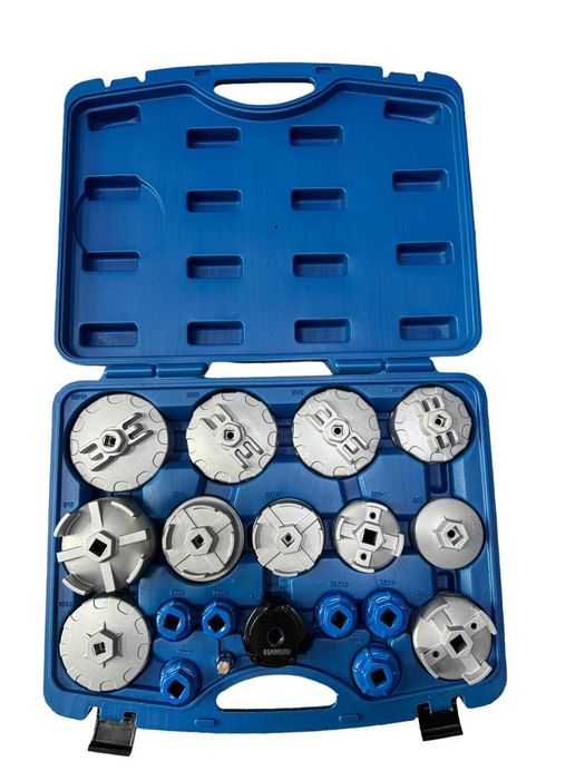 Професионален комплект ключове за маслен филтър 19 части , HAWEK