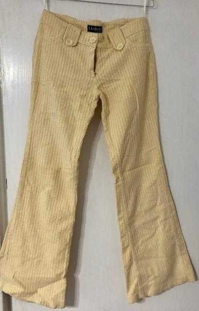 Pantaloni fete/ dama velur crem