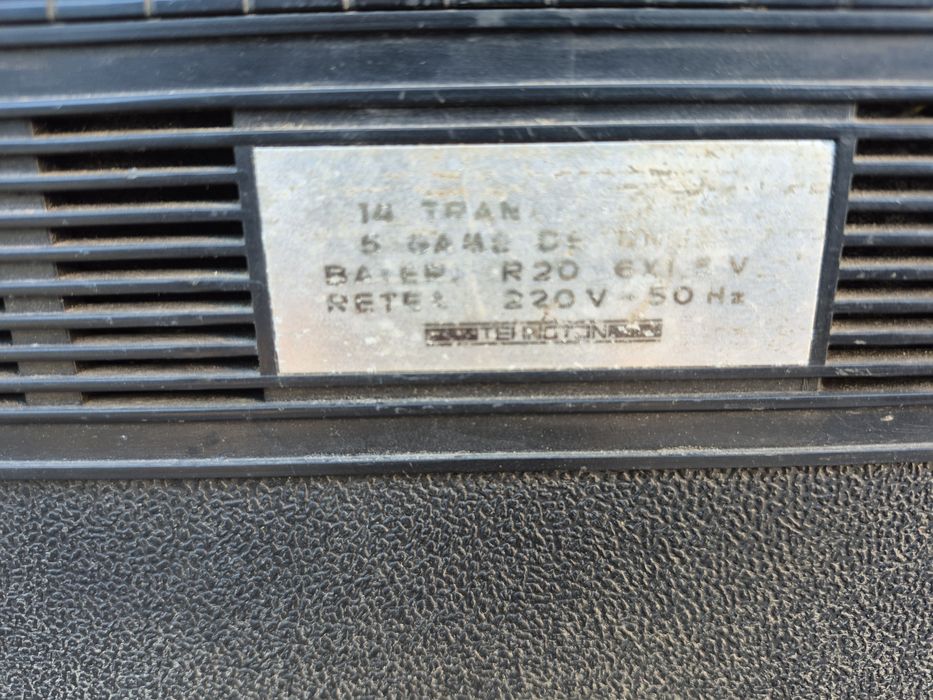 Radio receptor portabil Gloria 3 ,model RP-1524 - functional 

- radio