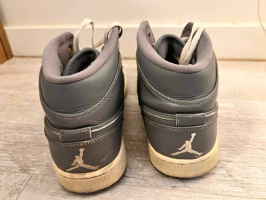 Nike Jordan 1 Mid Cool Grey marime 46 EU