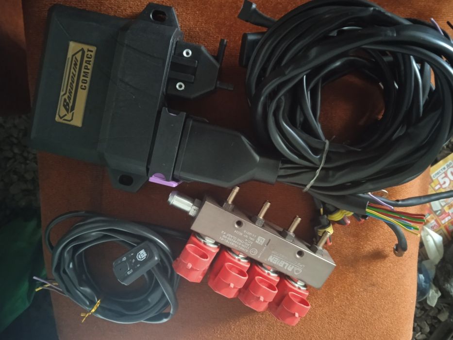 Газов инжекцион + бутилка и пълначка