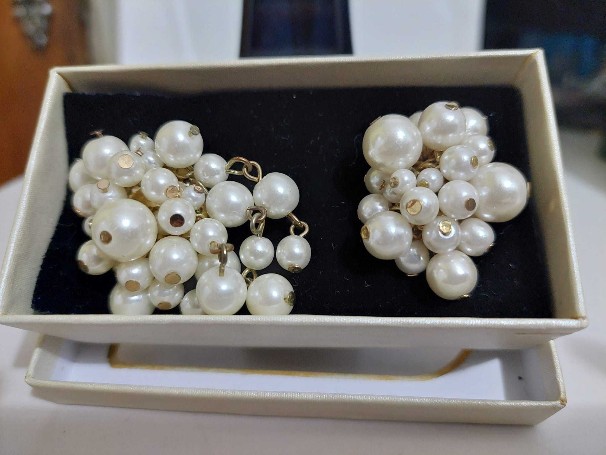 Set broșă cu inel din perle (inelul mărime universală)