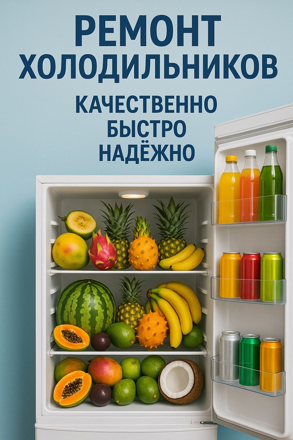 Ремонт холодильников у вас на дому
