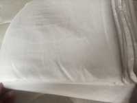 Cearceaf cu elastic alb bumbac 160x200 white fitted sheet