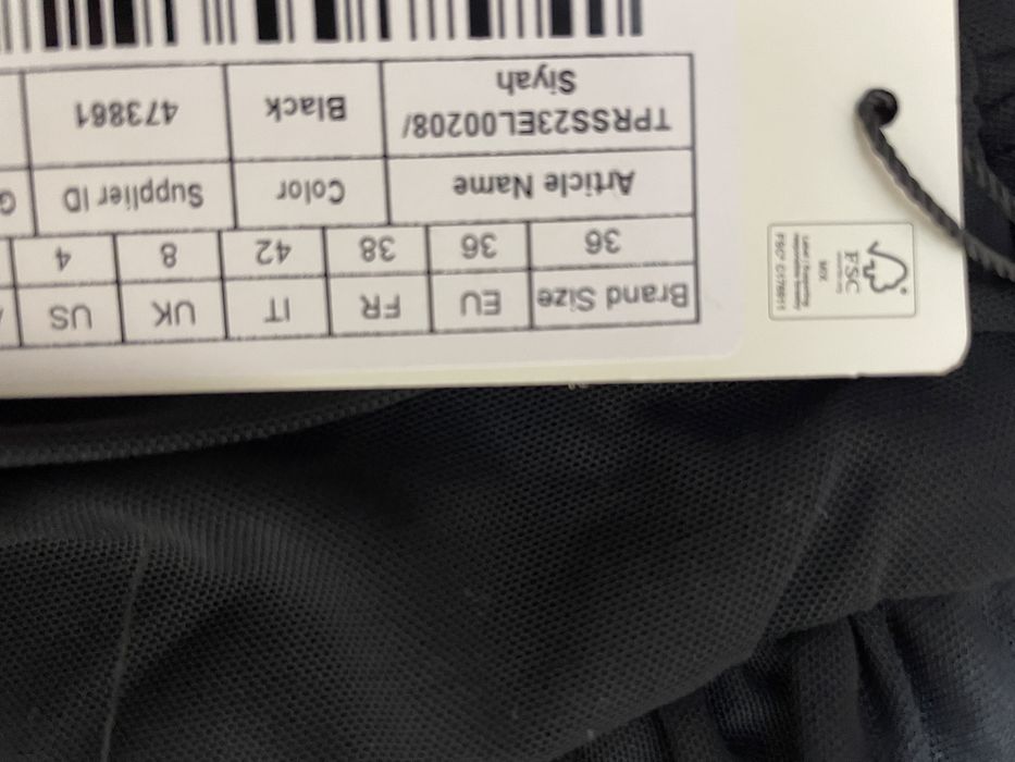 Rochie neagra, marimea 36, noua