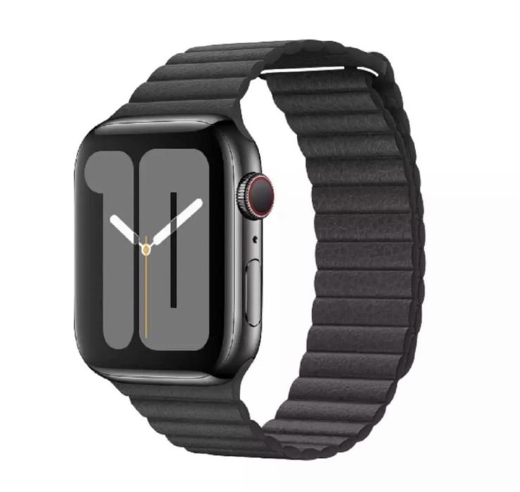 Curea Piele Sintetica Magnetica Incarcator Ceas Apple Watch Iphone 15