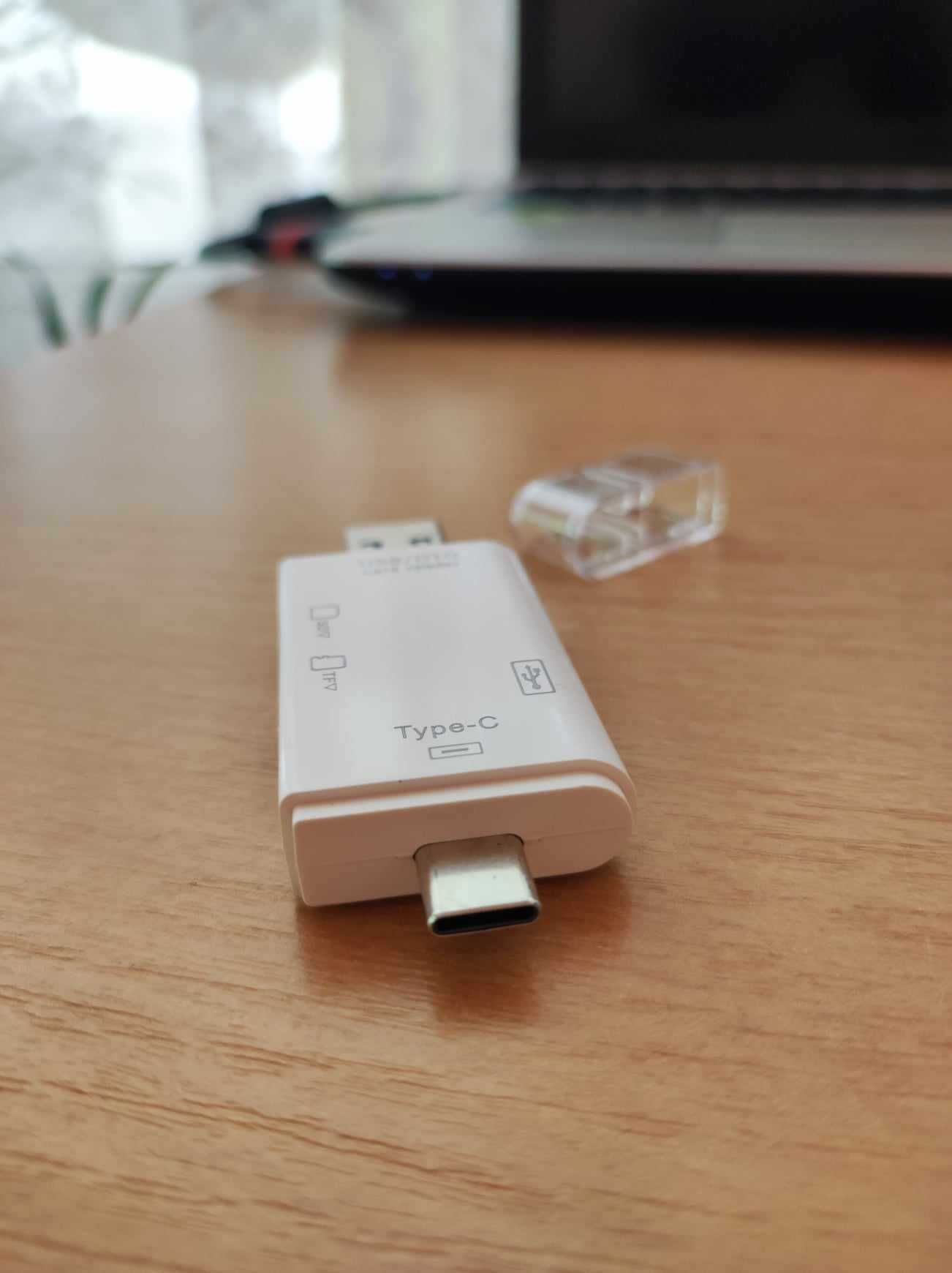 Четец за карти 6 в 1 - USB 2.0/OTG/ Type-C/Micro USB/SD/TF