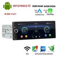 Single 1 DIN Android 13 multimedia player, мултимедия за кола, Камера