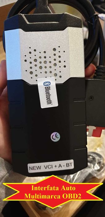 Tester Auto DLFOBD2 Bluetooth, Laptop Inclus, Turisme+Camione Romana