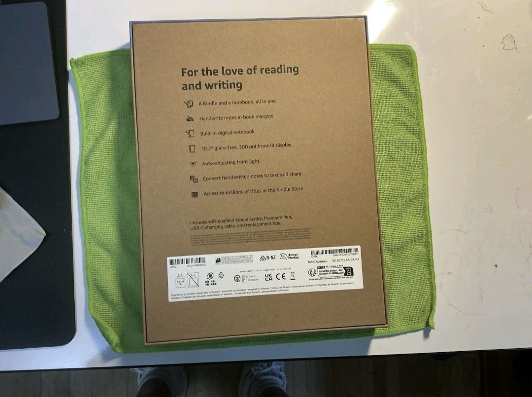 Kindle scribe 64 последний модель