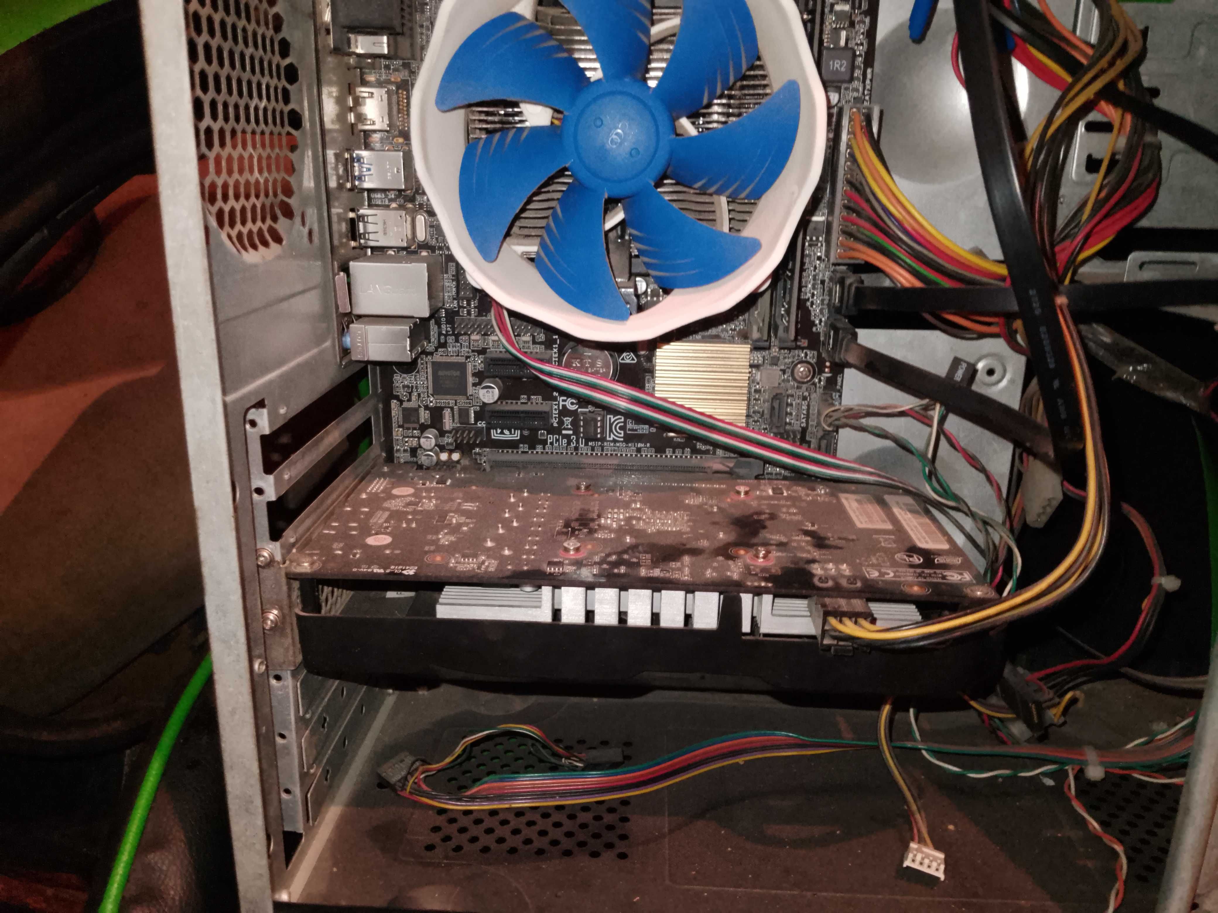 Компьютер gtx 1050ti 16 гигов ddr4