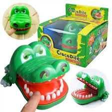 Jucarie funny copii , crocodil muscator inchide gura