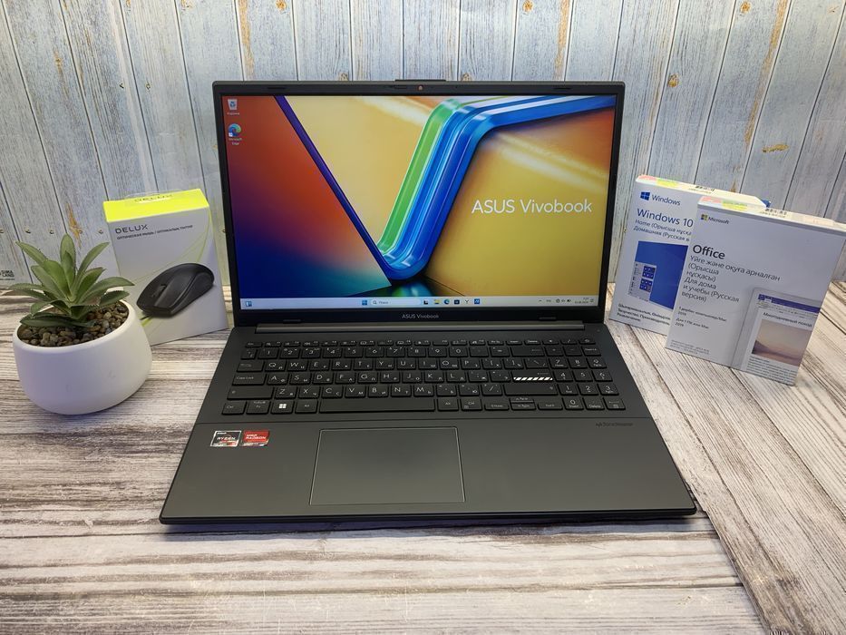 Ноутбук для бизнеса | ASUS VivoBook 15 | Ryzen 5-7520U | 8GB | 512GB