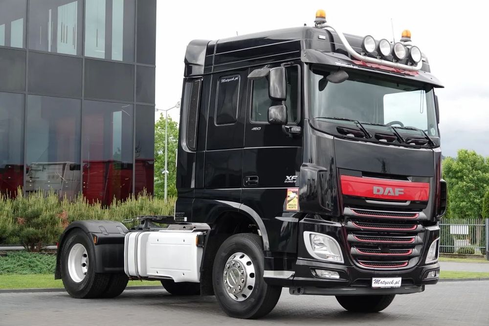 DAF XF 460 / HIDRAULICĂ / SUSPENDERE ÎNALTĂ / PNEURI 100% / JANTE ALIE / IMPORTAT