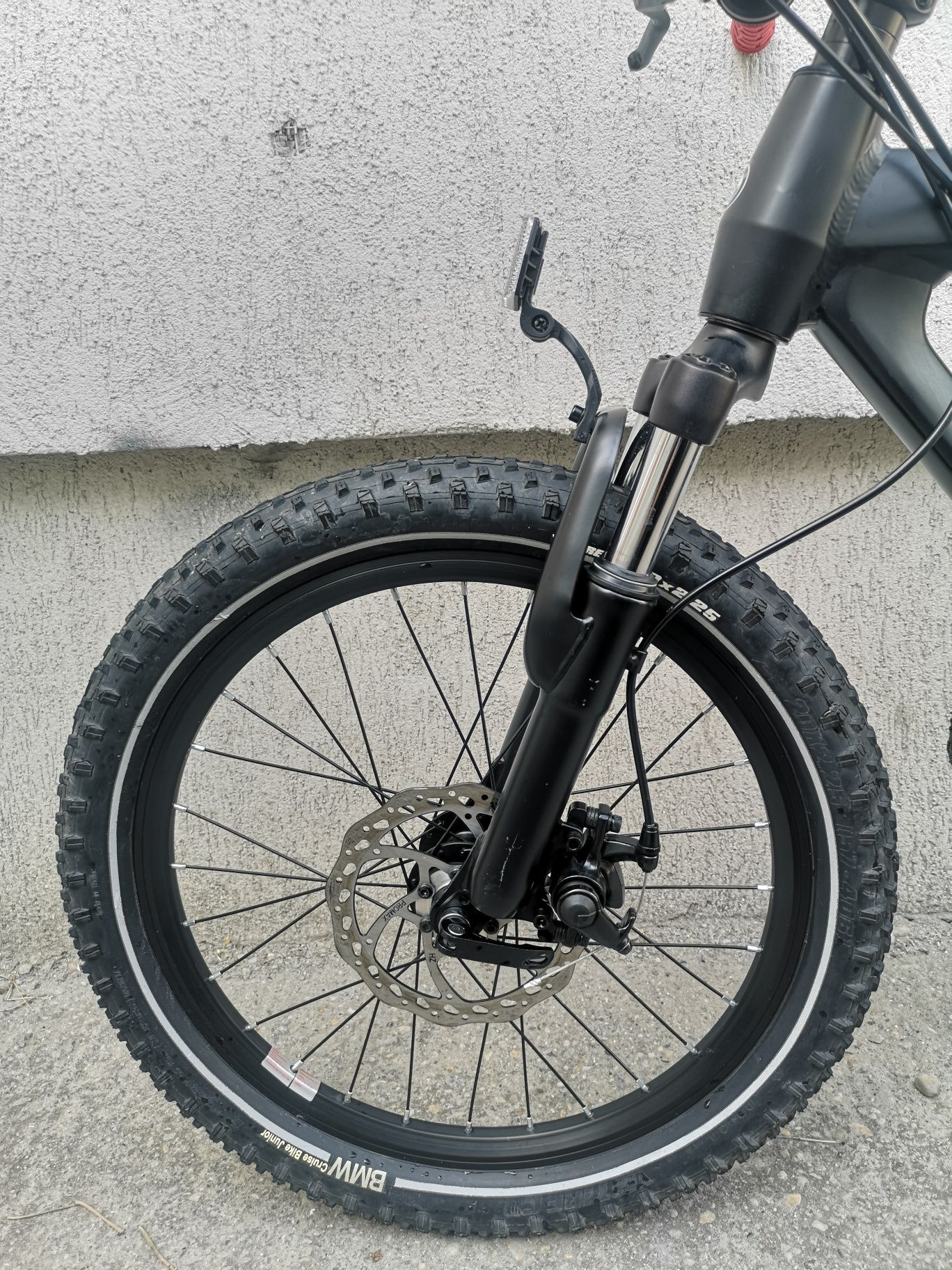 Bicicleta copii originala BMW JUNIOR 20 Zoll frane disc negru 6-9 ani