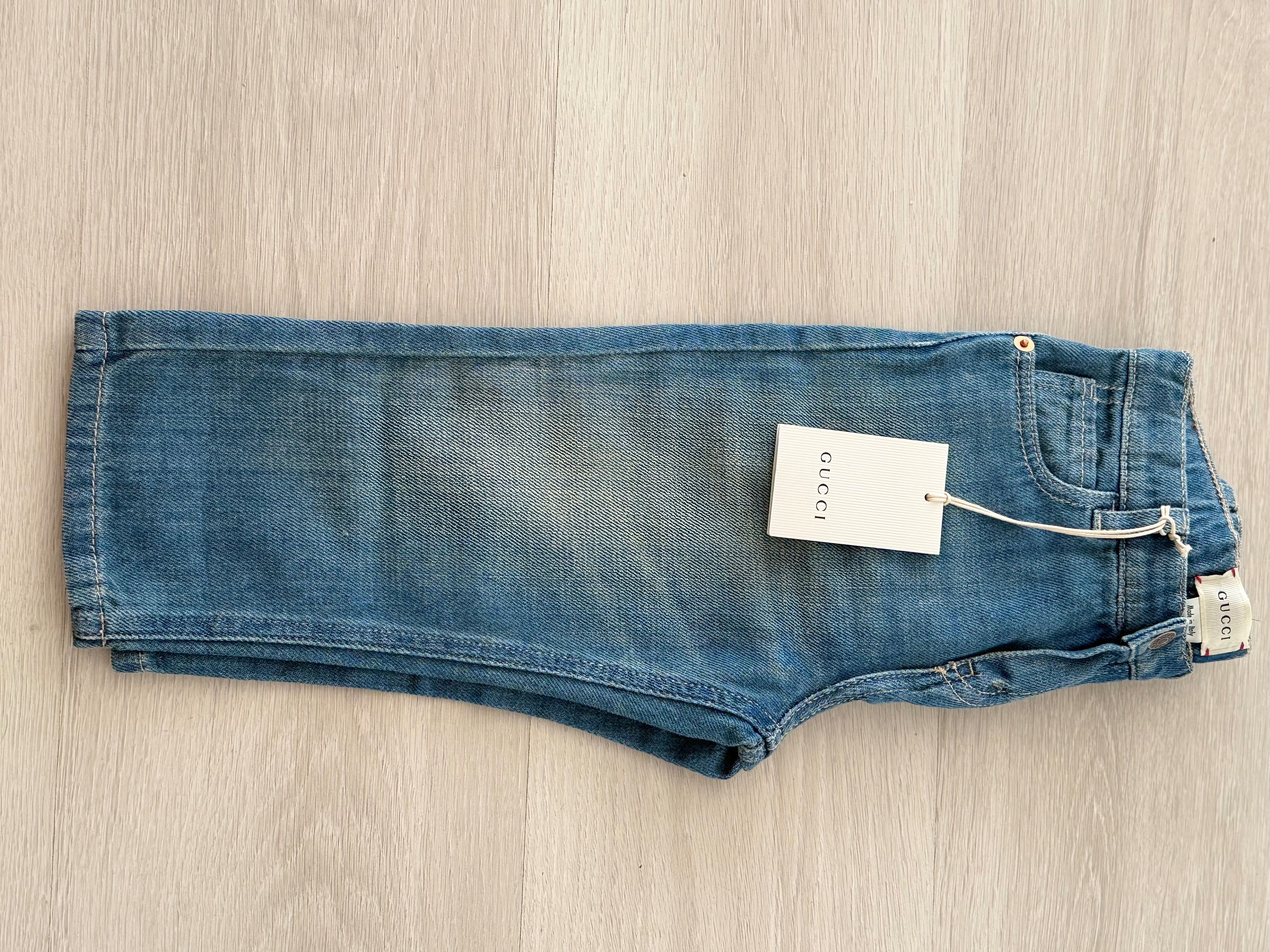 Детски дънки gucci 18/24 м