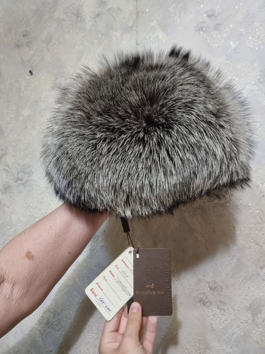 Шапка чернобурка