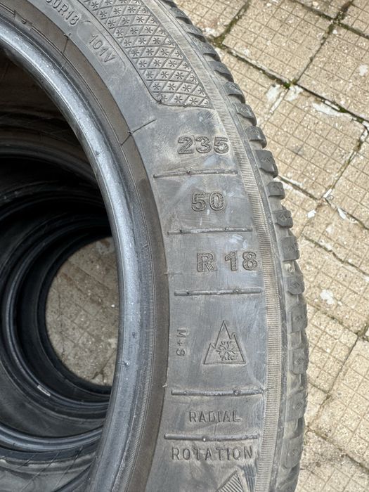 4 бр зимни гуми 18 цола, KLEBER 235/50/18