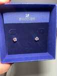 Обеци Swarovski с розови камъни