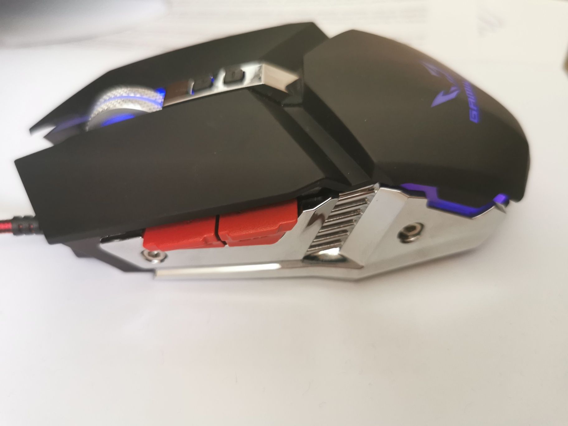 Mouse WE Gamium Metallic Gaming Max 6400 DPI