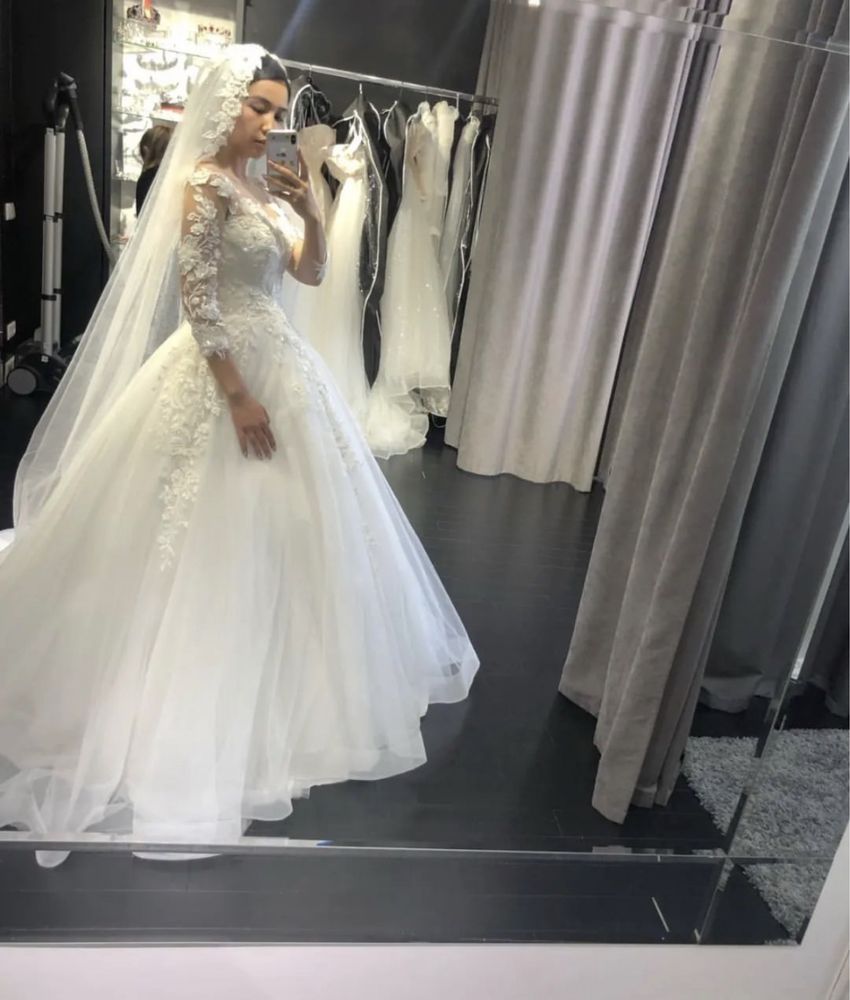 Срочно!!! счастливое свадебное платье Emilia Sposa!