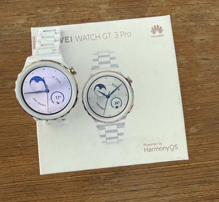 Huawei gt3 pro ceramic smartwatch