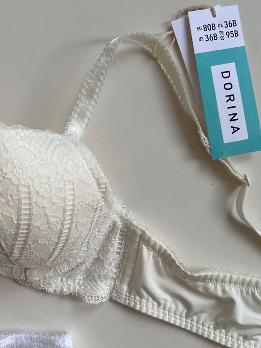 Сет бельо : нов  сутиен  Dorina 80B  и дантелени бикини