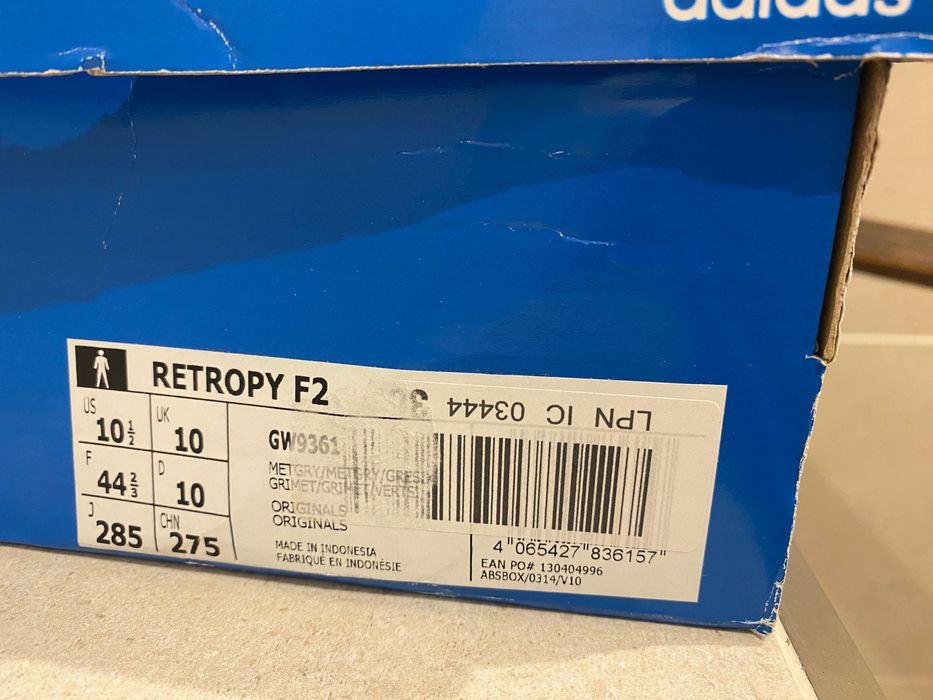 Adids RETROPY F2 - EU 44.5
